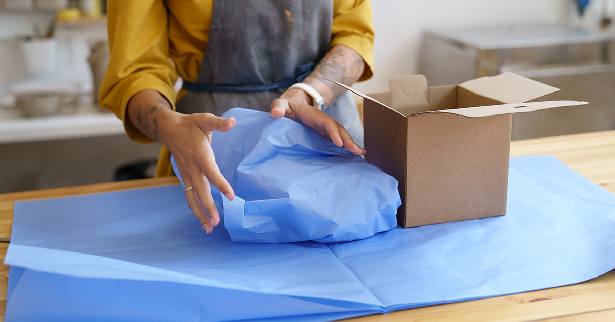 Packing Sculpture Packed Sculpture